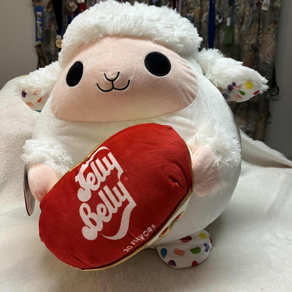 Snackles Series 2 Lamb & Jelly Belly 12 Inch Collectible Stuffed Animal by ZURU